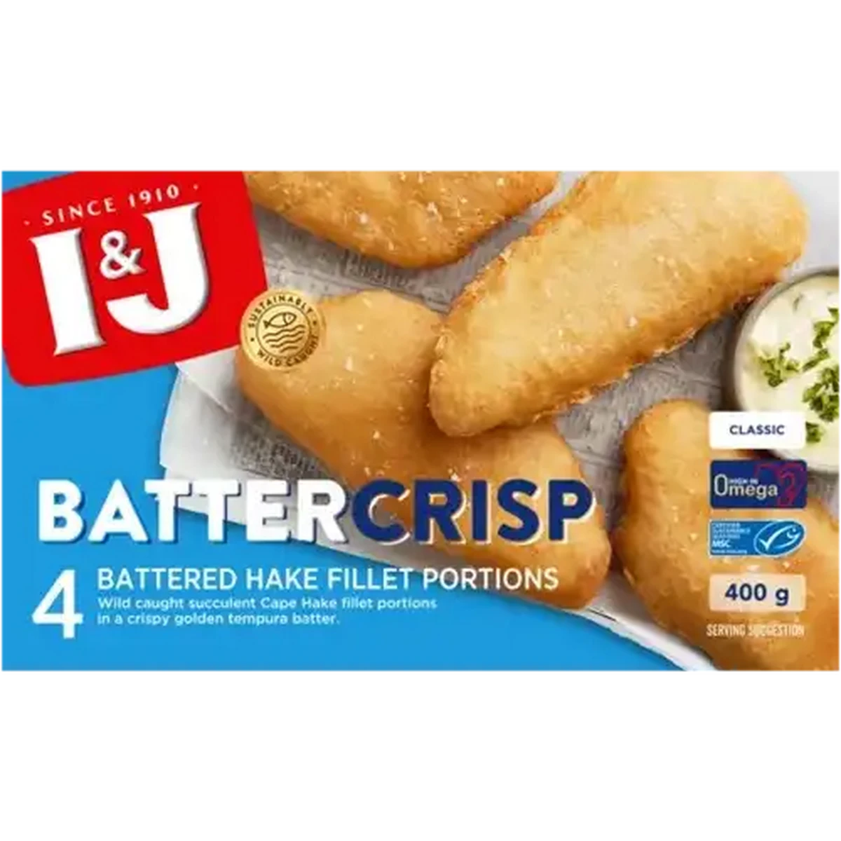 Checkers Sixty60 | I&J Batter Crisp Classic Frozen Hake Fillet