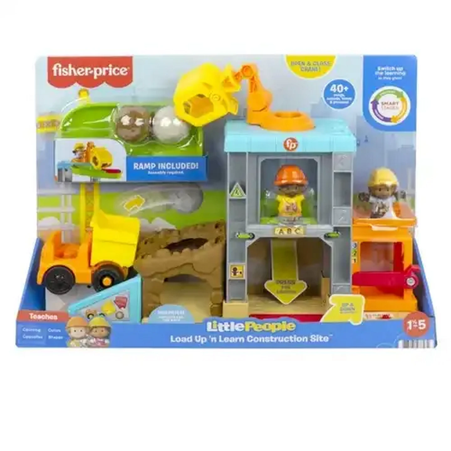Image of Fisher-Price Little People Load Up ‘n Learn Construction Site