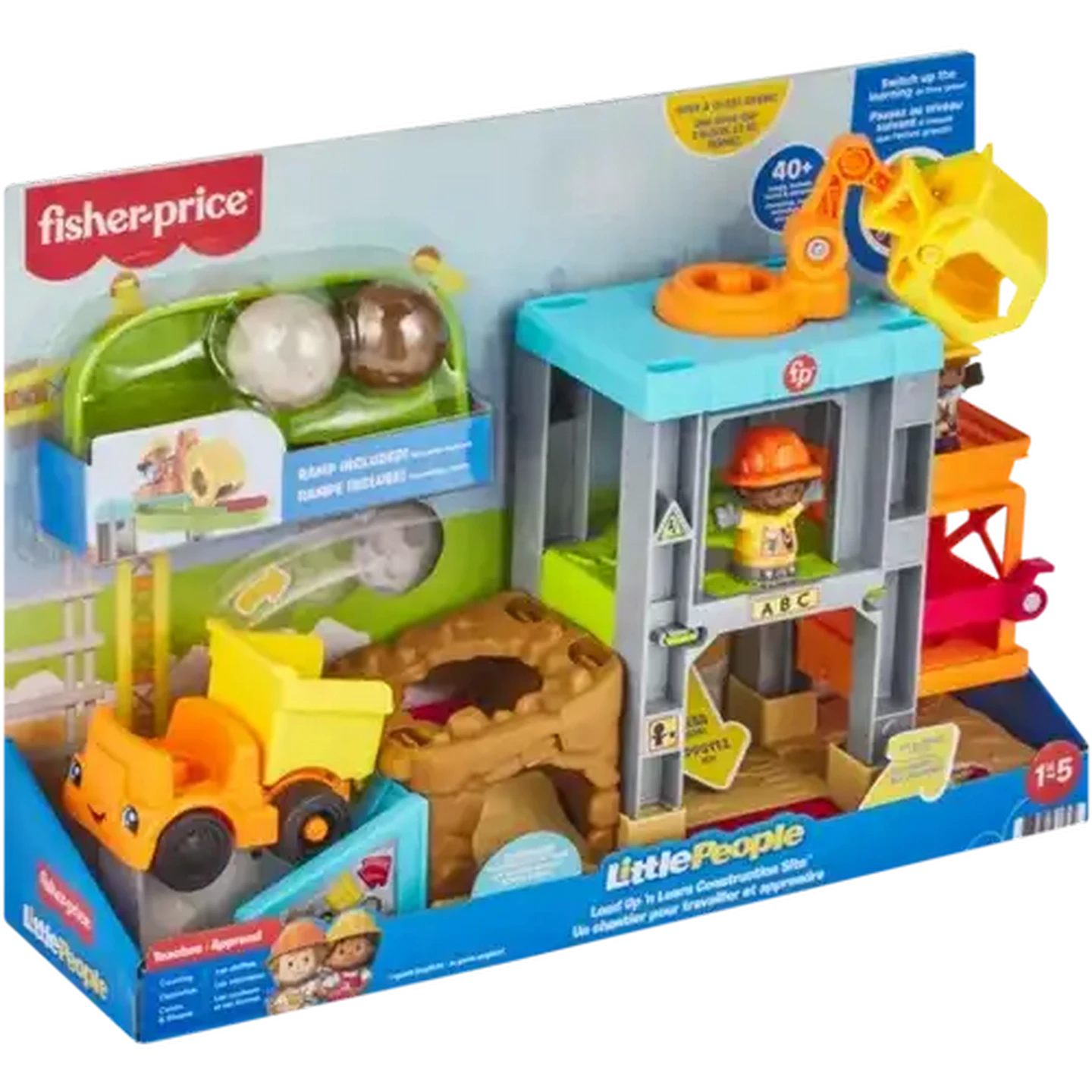 Image of Fisher-Price Little People Load Up ‘n Learn Construction Site
