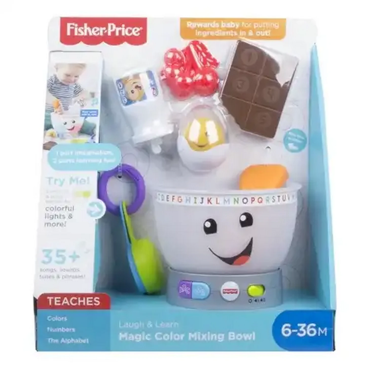 Image of Fisher-Price Laugh & Learn Magic Colour Mixing Bowl