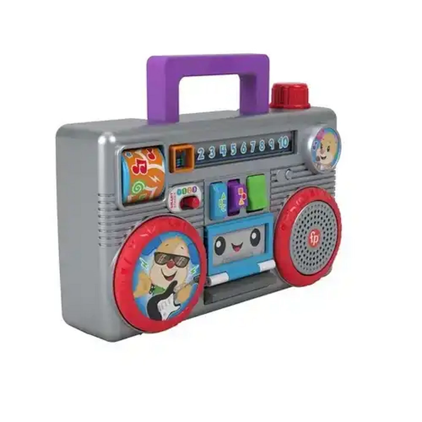 Image of Fisher-Price Laugh & Learn Busy Boombox Infant Activity Toy