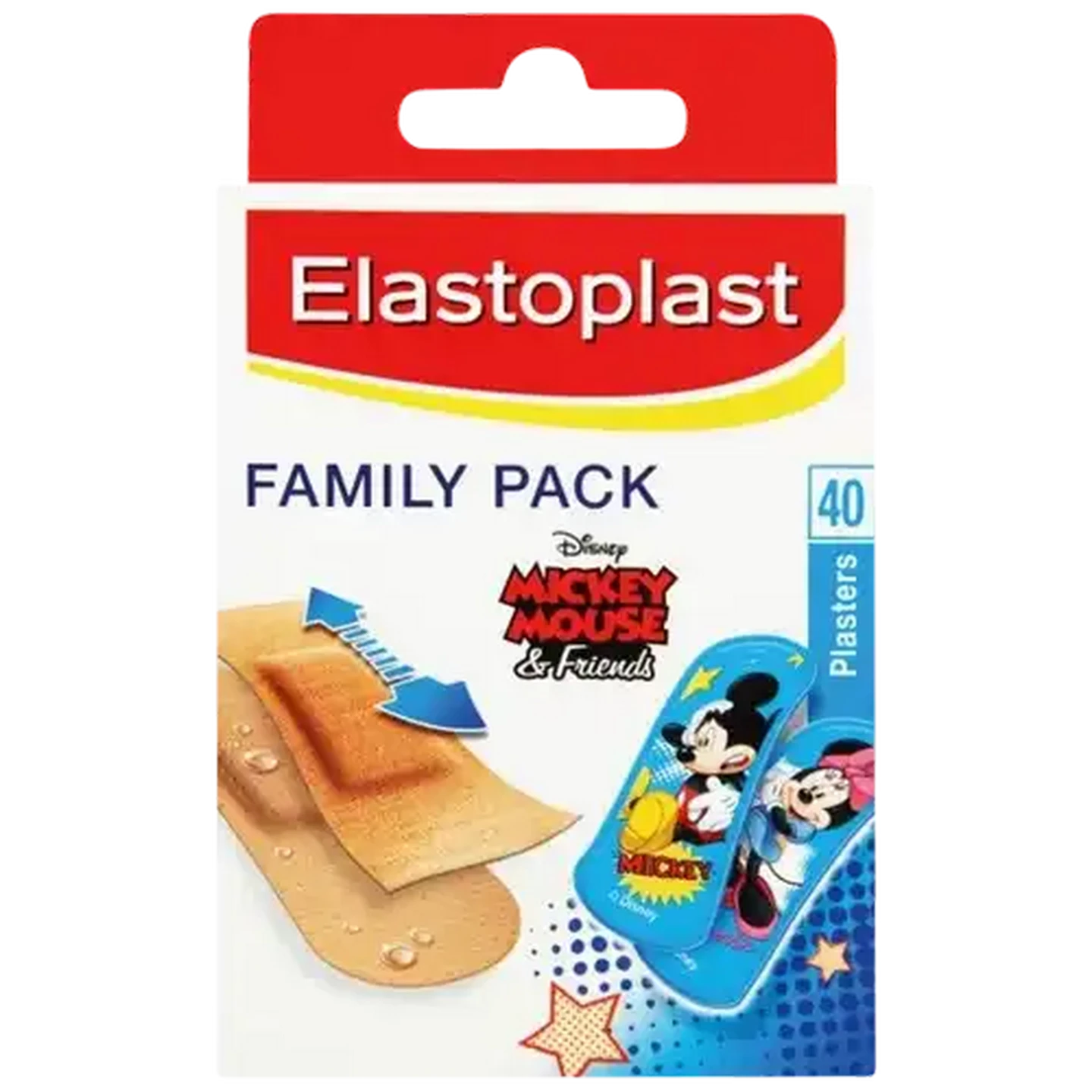 Image of Elastoplast Plasters Family Pack 40 Pack