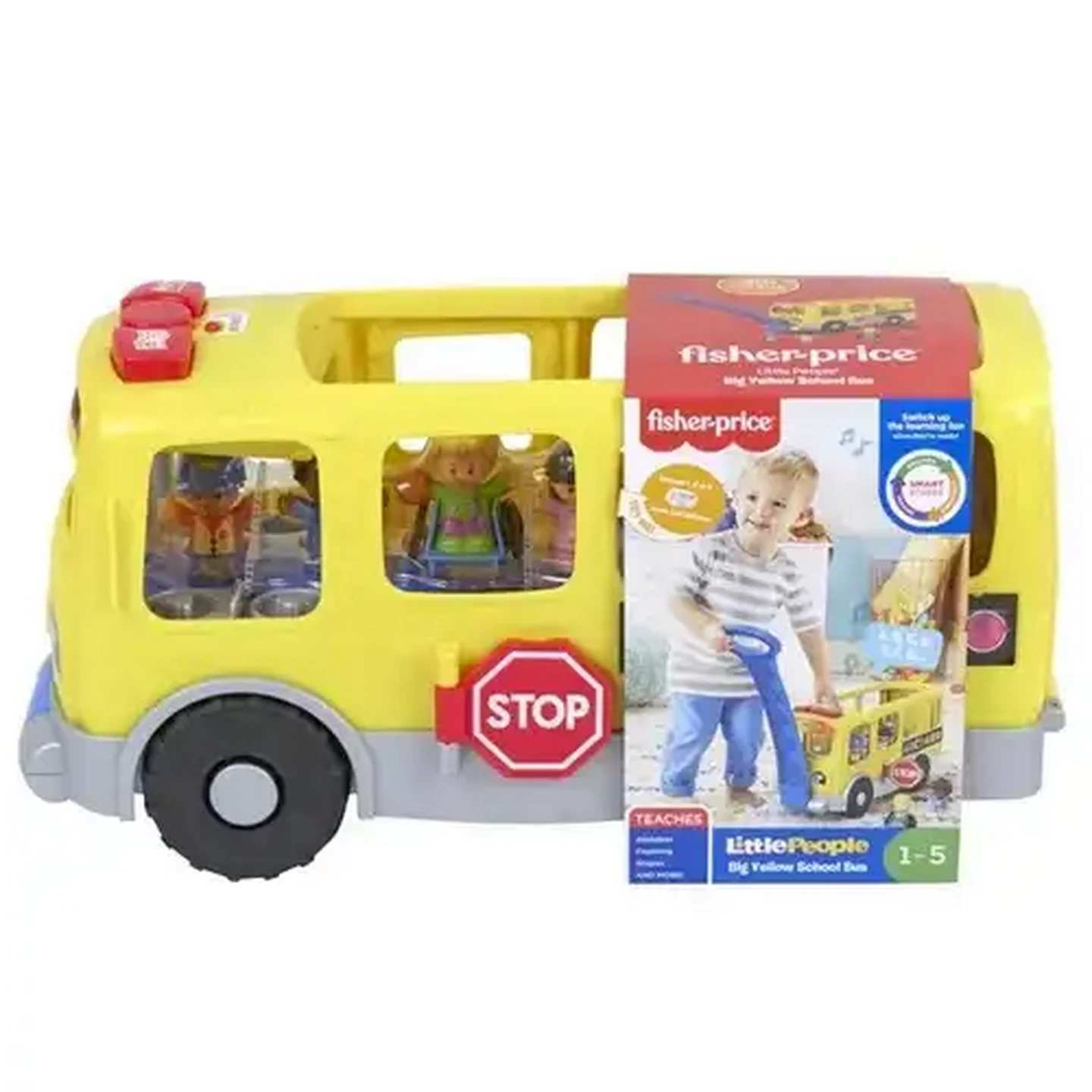 Image of Fisher-Price Little People Big Yellow School Bus