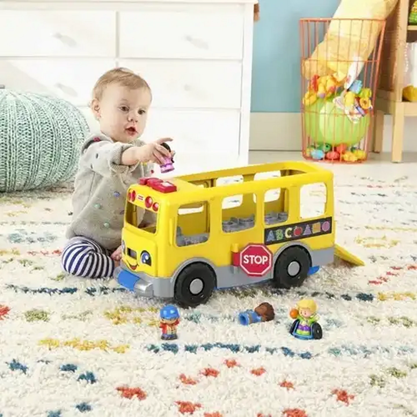 Image of Fisher-Price Little People Big Yellow School Bus