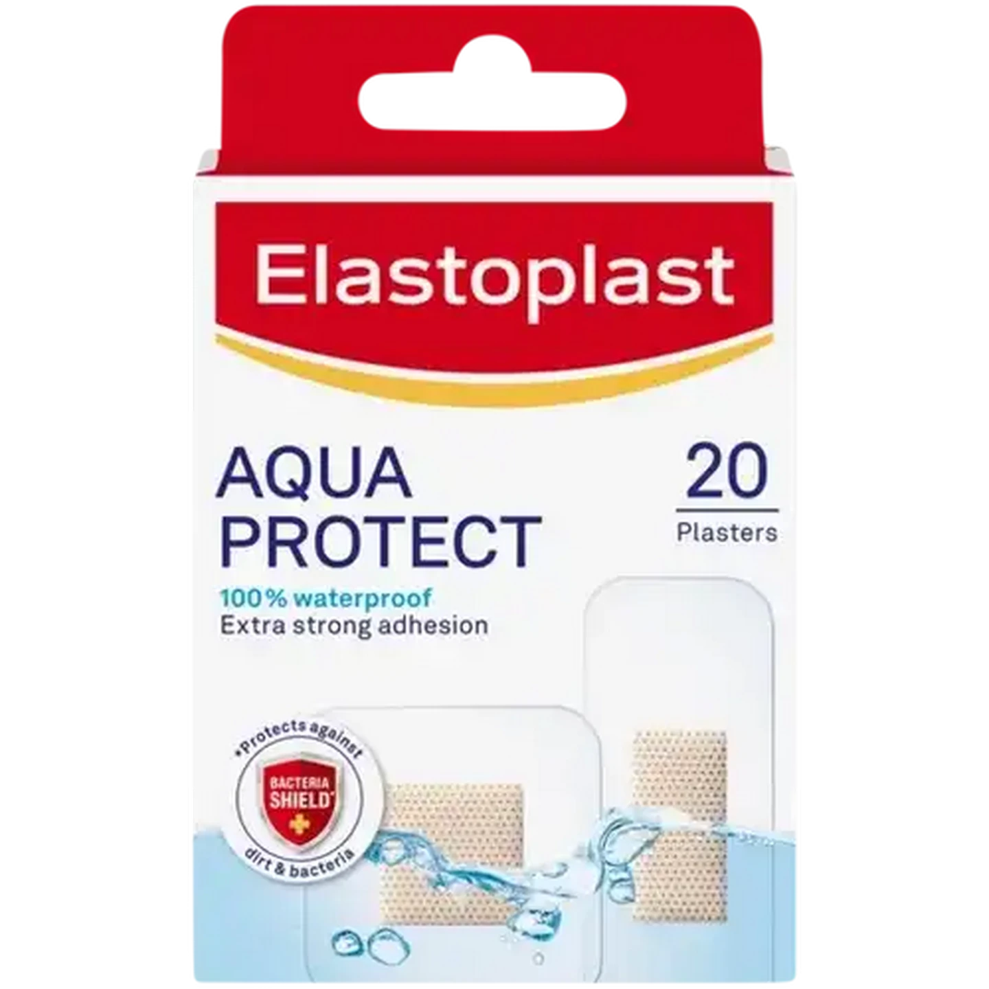 Image of Elastoplast Aqua Protect Plasters 20 Pack