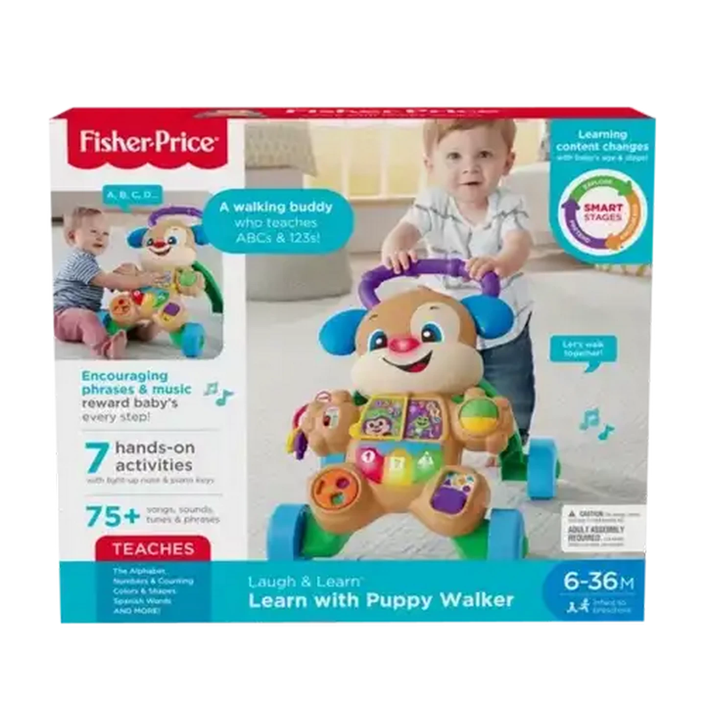 Image of Fisher-Price Laugh & Learn Smart Stages Learn With Puppy Walker