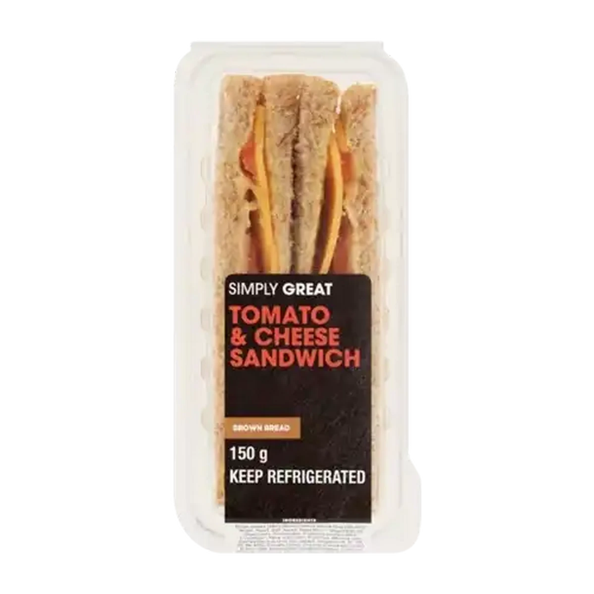 Checkers Sixty60 | Simply Great Tomato & Cheese Sandwich 150g
