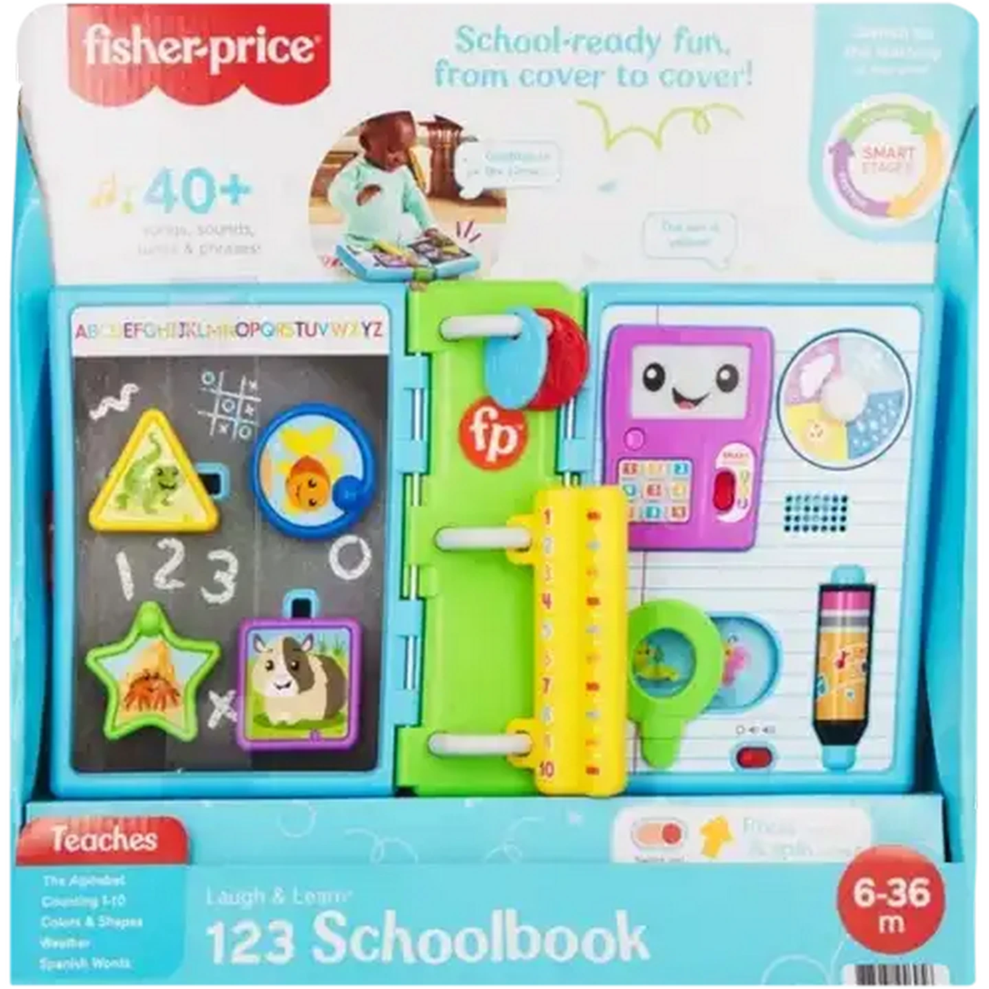 Image of Fisher-Price Laugh & Learn 123 Schoolbook