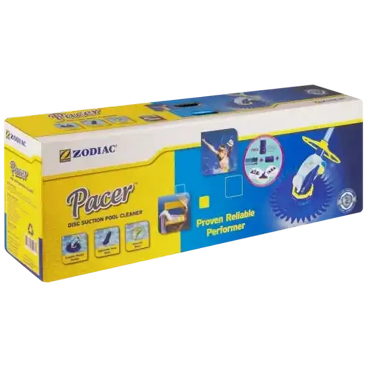 Checkers Sixty60 | Zodiac Pacer Blue Disc Suction Pool Cleaner