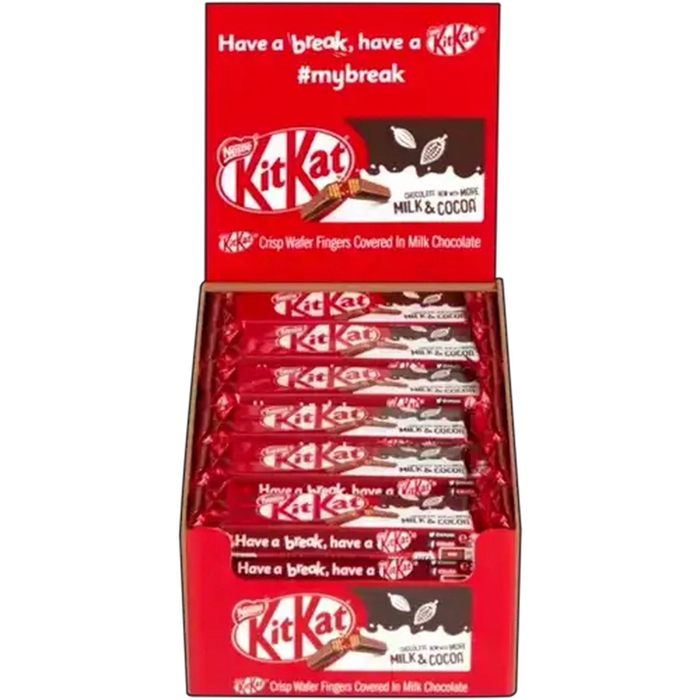 MK　チョコ　36サイズ Checkers Sixty60 | KitKat Mik Chocolate Bars 36 x 20g
