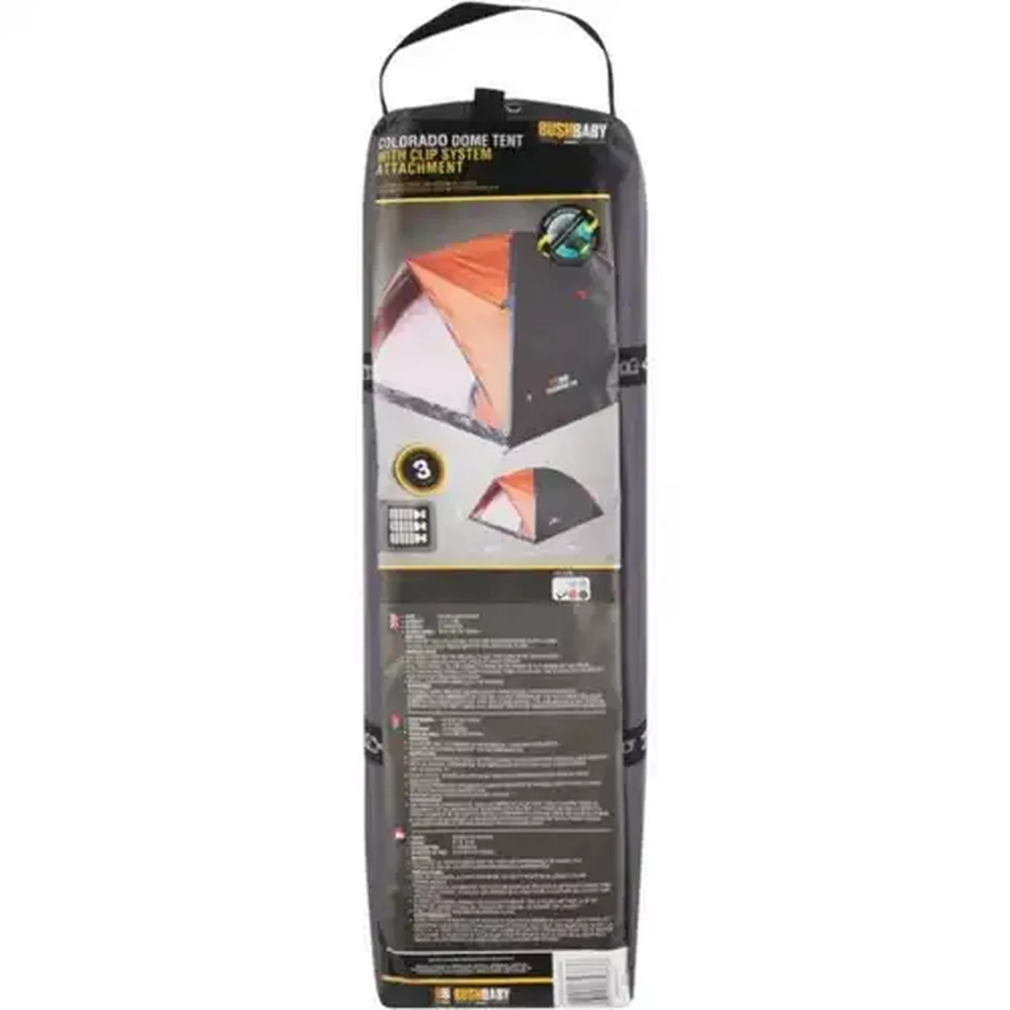 Image of Bush Baby Colorado 3 Sleeper Dome Tent (Colour May Vary)