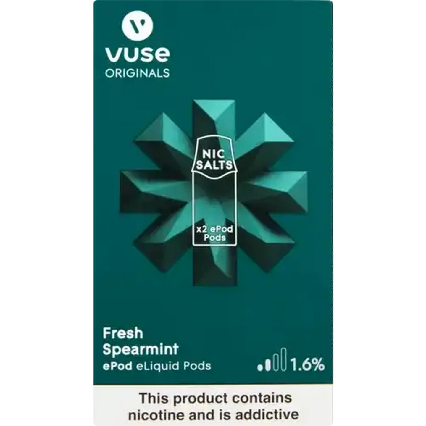 elfbar nachfüll pod läuft aus Vuse Fresh Spearmint 3% eLiquid Pods 2 x 2ml (Non-Refundable. Non-Returnable.)  | Smoking Accessories | Household | All Departments