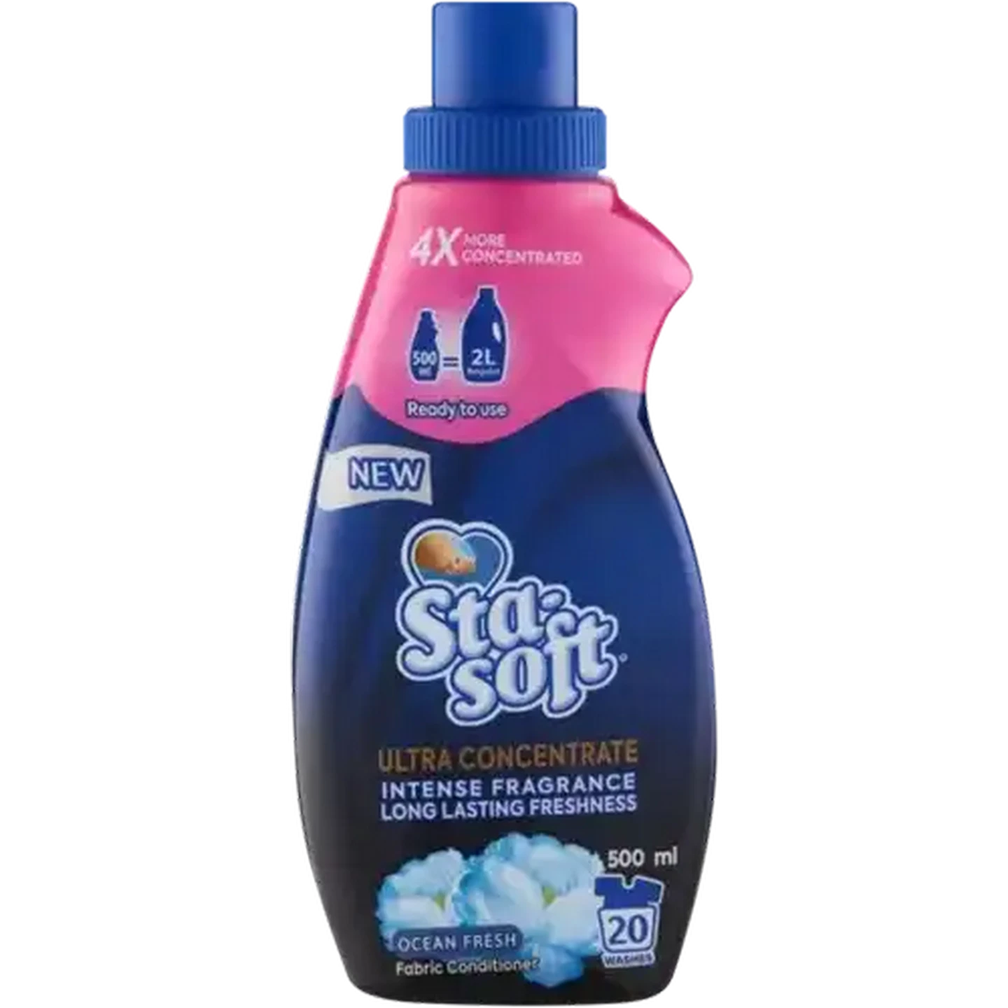 Image of Sta-soft Ultra Concentrate Ocean Fresh Fabric Softener 500ml