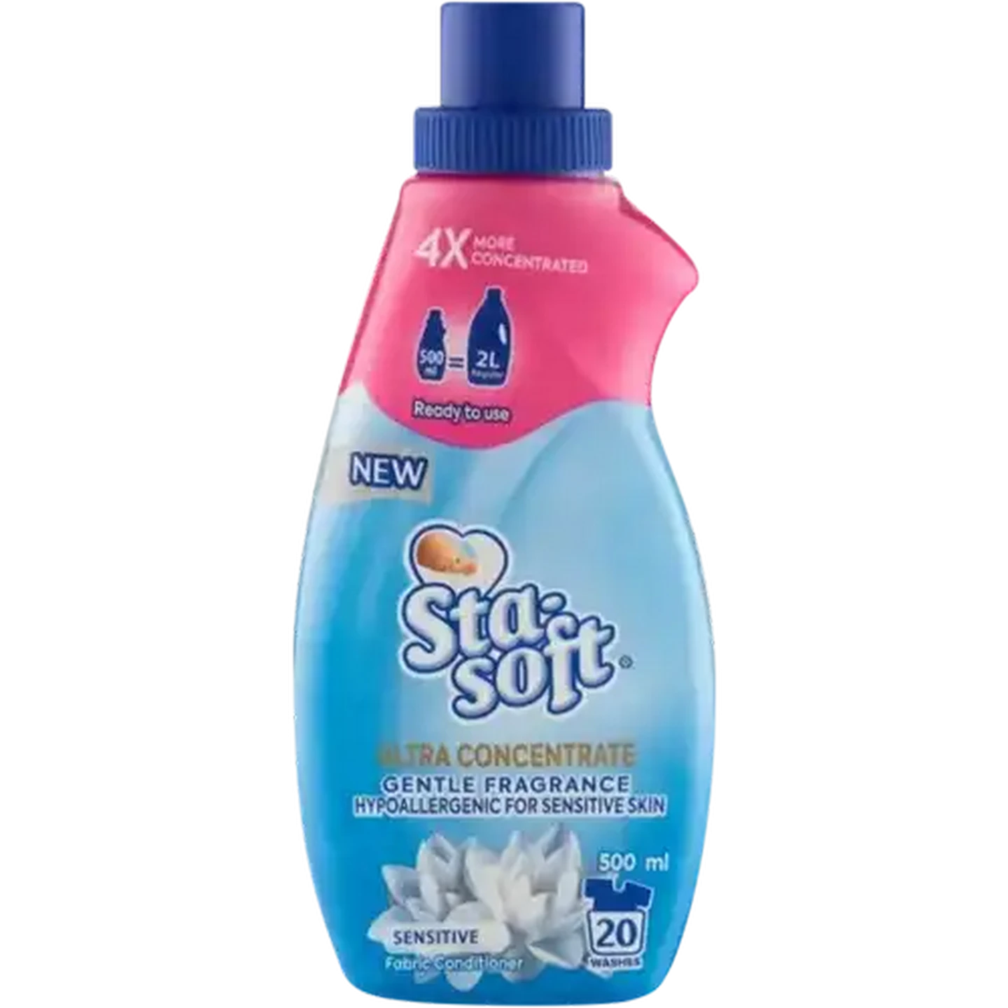 Image of Sta-soft Ultra Concentrate Sensitive Fabric Softener 500ml
