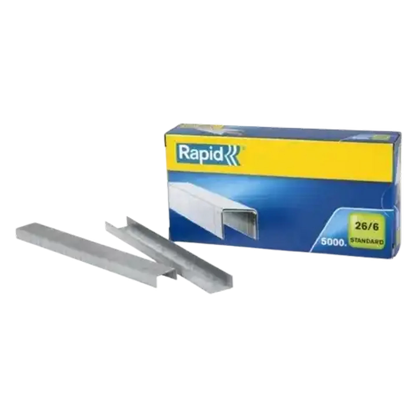 Image of Rapid Silver 26/6 Standard Staples 5000-Pack