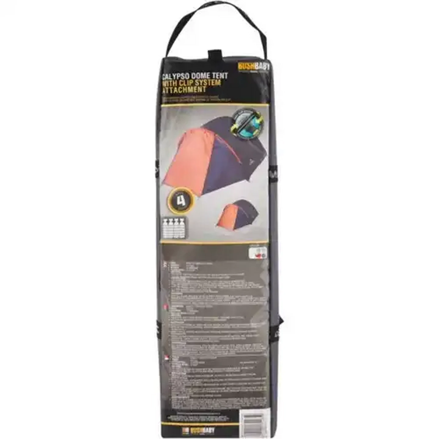 Image of Bush Baby 4 Sleeper Calypso Dome Tent (Colour May Vary)