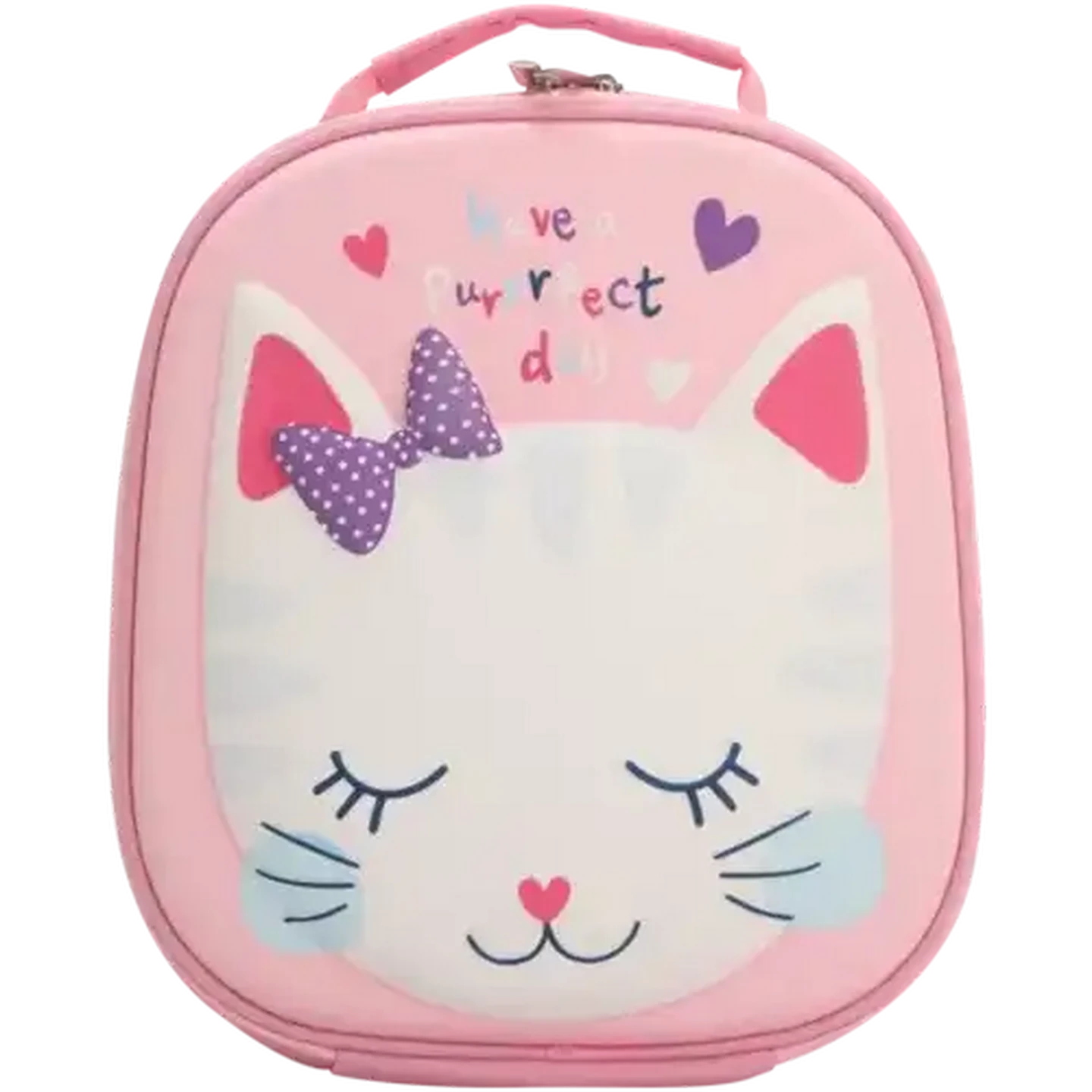 Image of Bush Baby Pink Kitten Lunch Bag