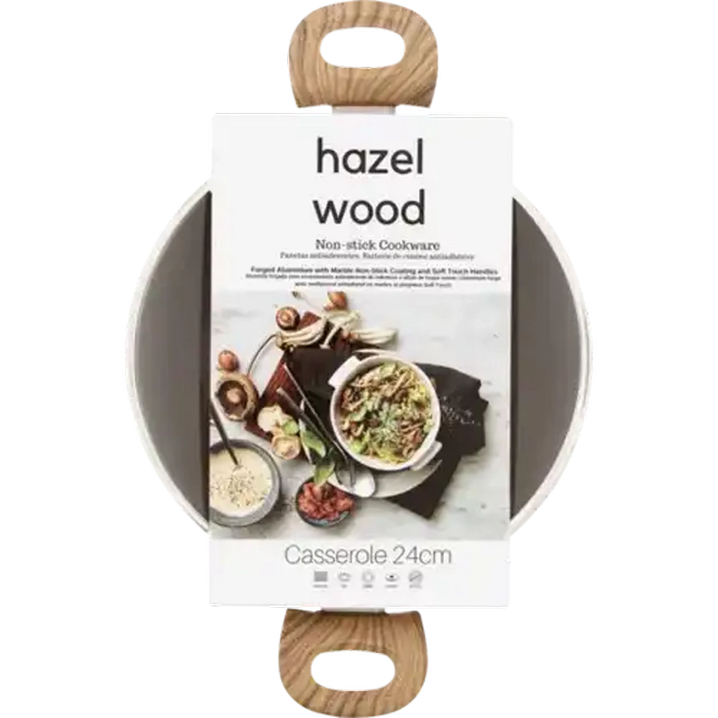 Checkers Sixty60 | Hazel Wood Non-Stick Forged Aluminium Casserole