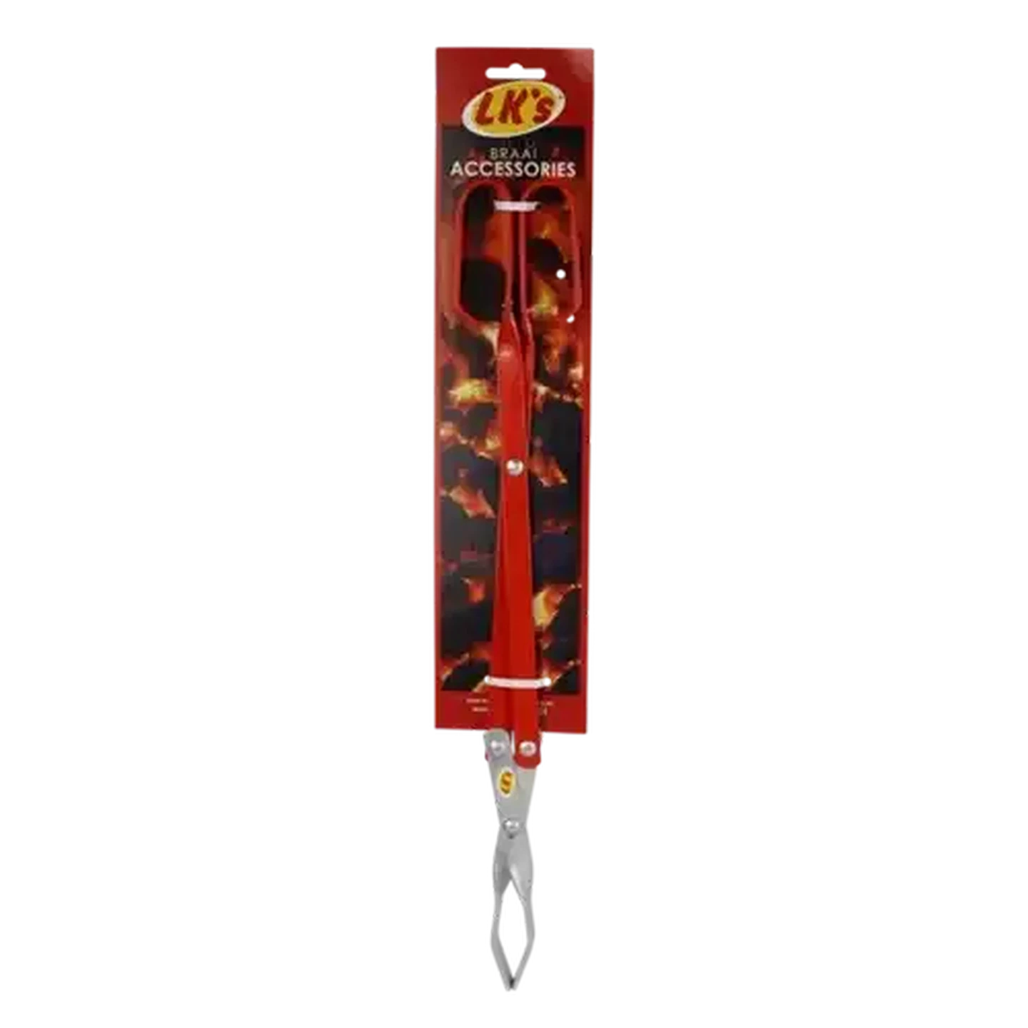 Image of LK's Long Braai Tongs 500mm