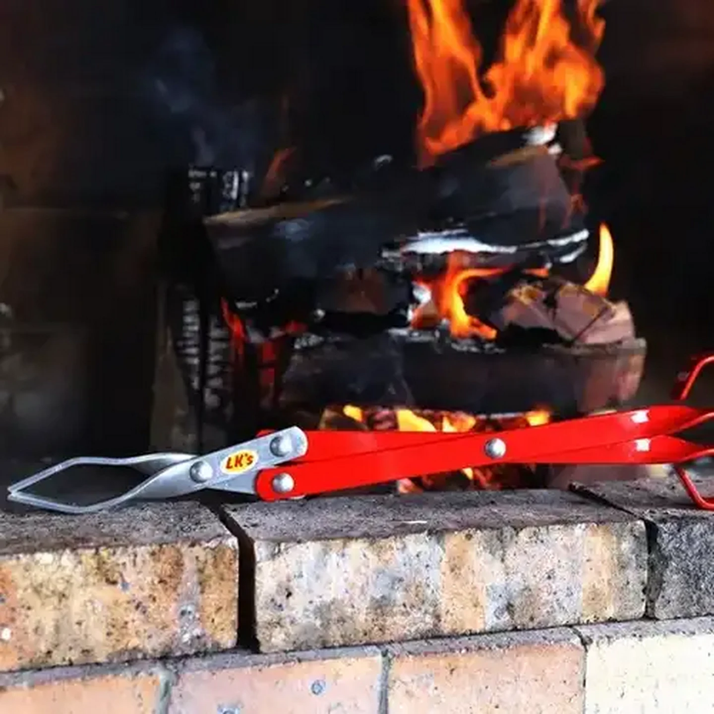 Image of LK's Long Braai Tongs 500mm