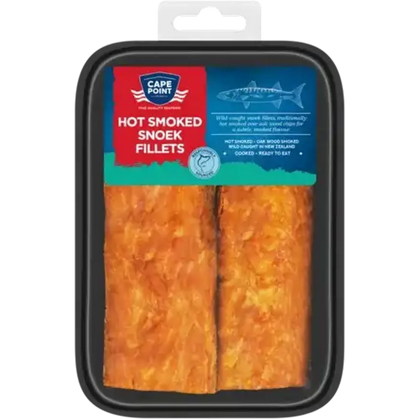 Image of Cape Point Hot Smoked Snoek Fillets 200g