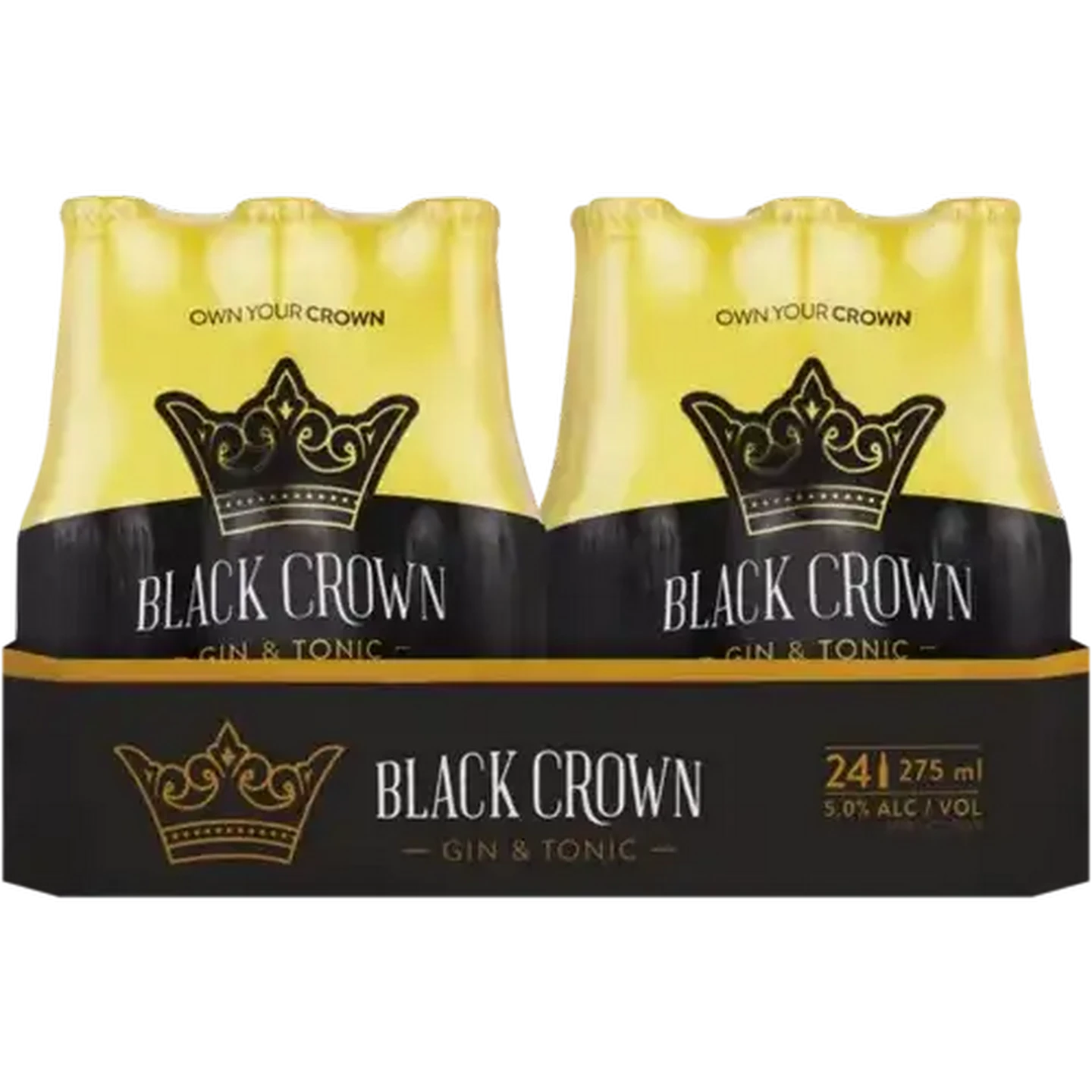 Checkers Sixty60 | Black Crown Gin & Tonic Spirit Cooler Bottles