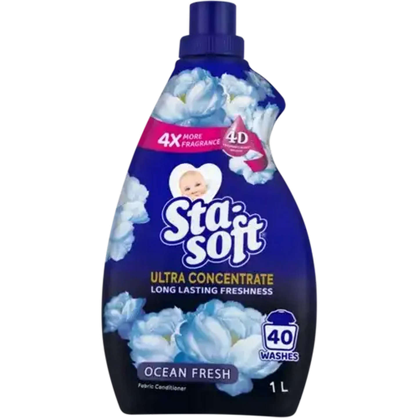 Image of Sta-soft Ultra Concentrate Ocean Fresh Fabric Conditioner 1L