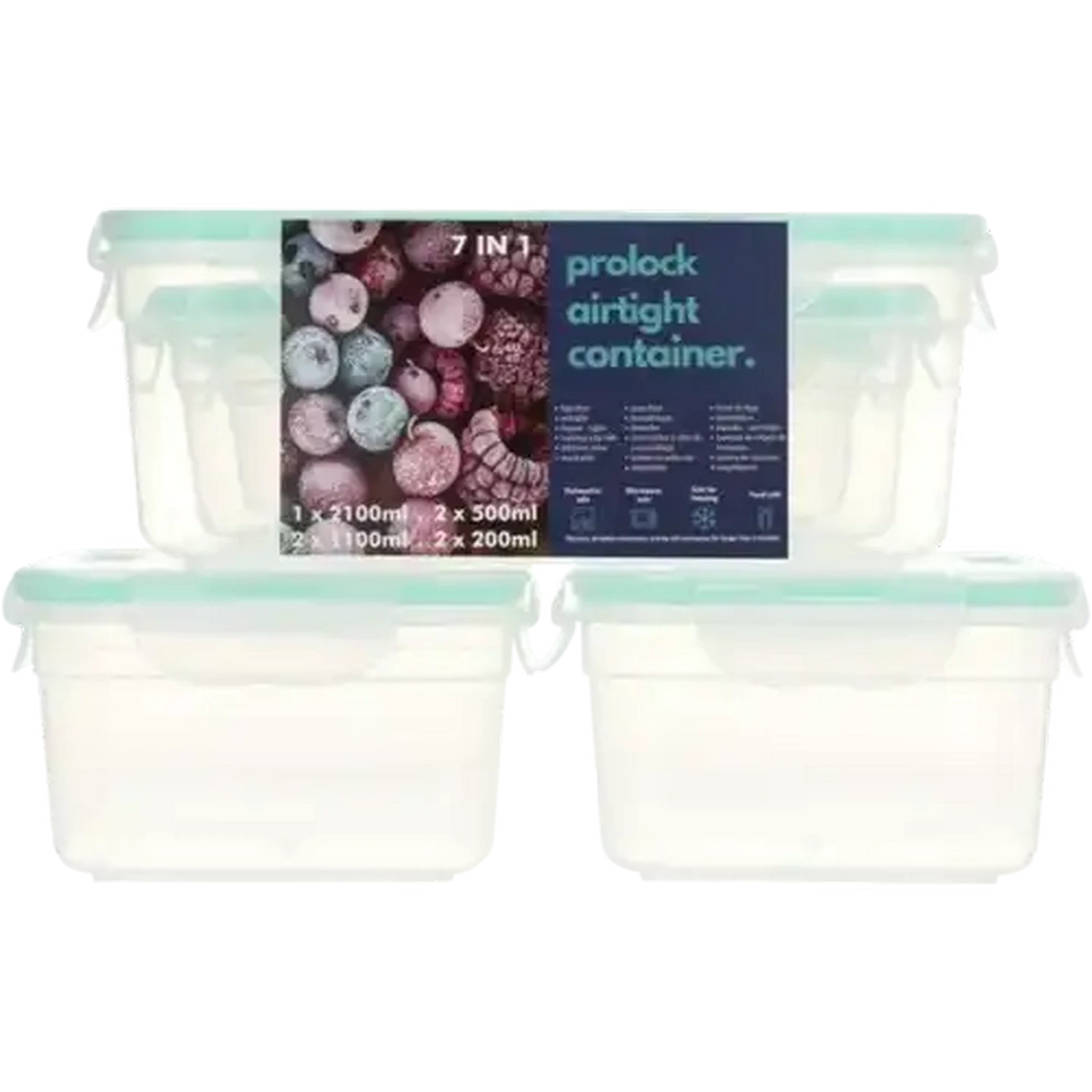 Checkers Sixty60 | 7-In-1 Prolock Airtight Container 7 Piece