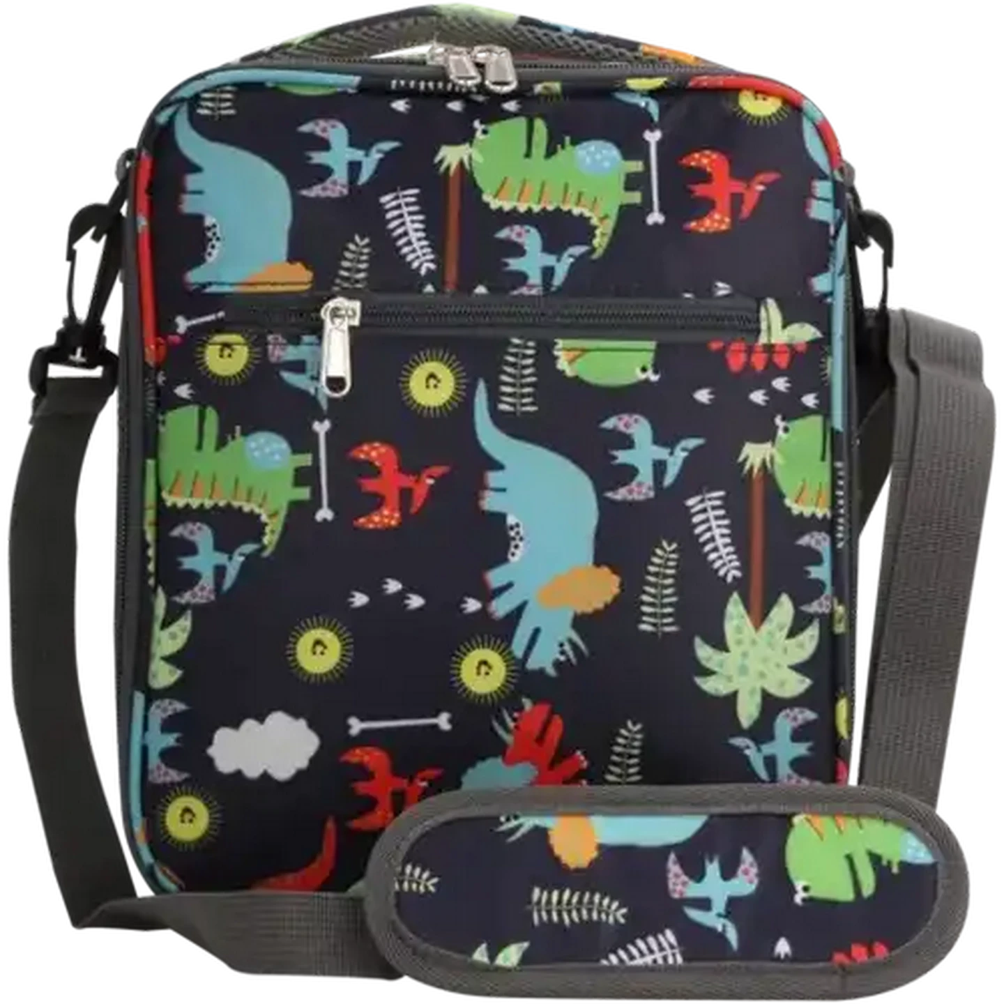 Image of Bush Baby Dinosaur Print Lunch Bag
