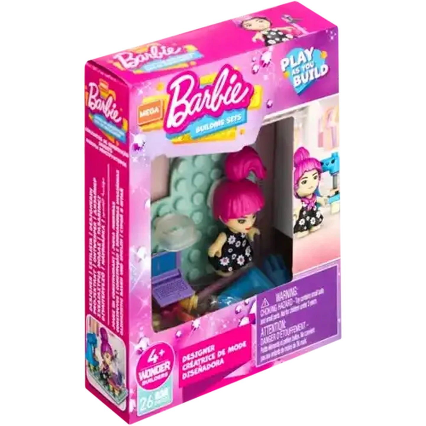 Image of Barbie Building Set 26 Piece