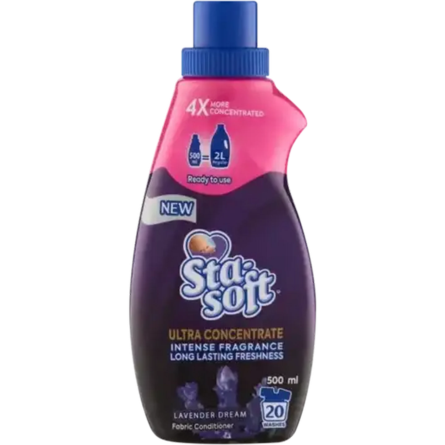 Image of Sta-soft Ultra Concentrate Lavender Dream Fabric Softener 500ml