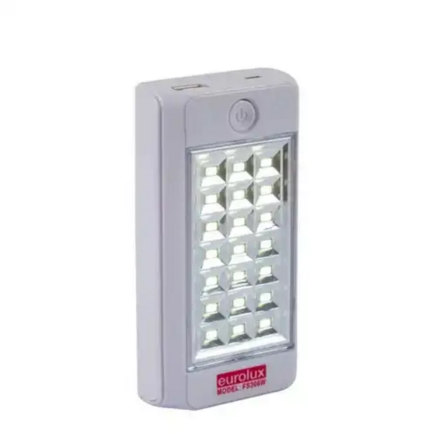 Image of Eurolux FS306W White Rechargeable LED Emergency Light 5W