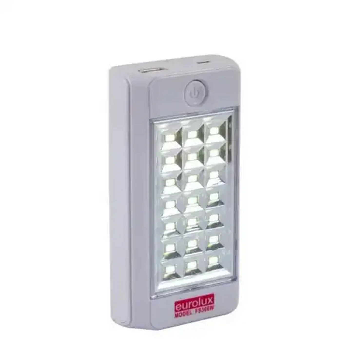 Image of Eurolux FS306W White Rechargeable LED Emergency Light 5W