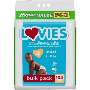 Checkers Sixty60 | Lovies Hyper Value Size 4 7-18kg Maxi Premium