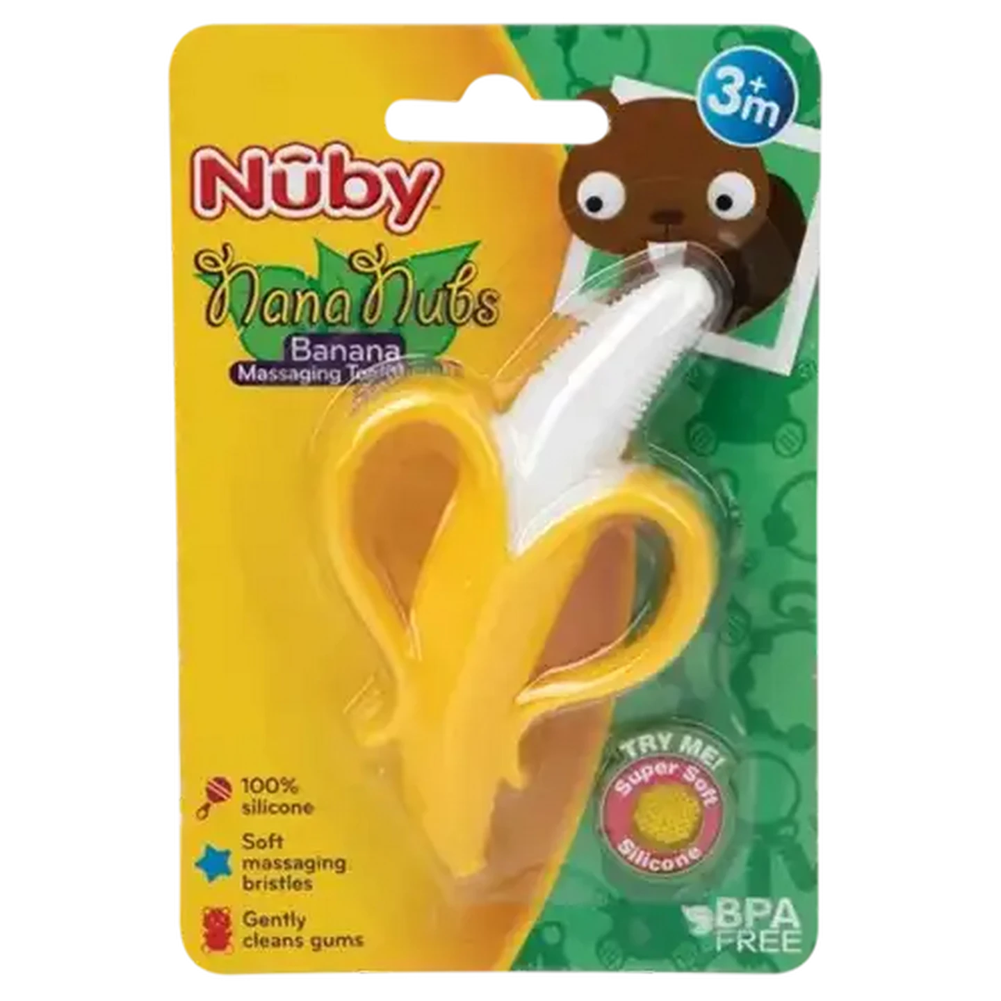 Image of Nûby Banana Teether 3 Months +