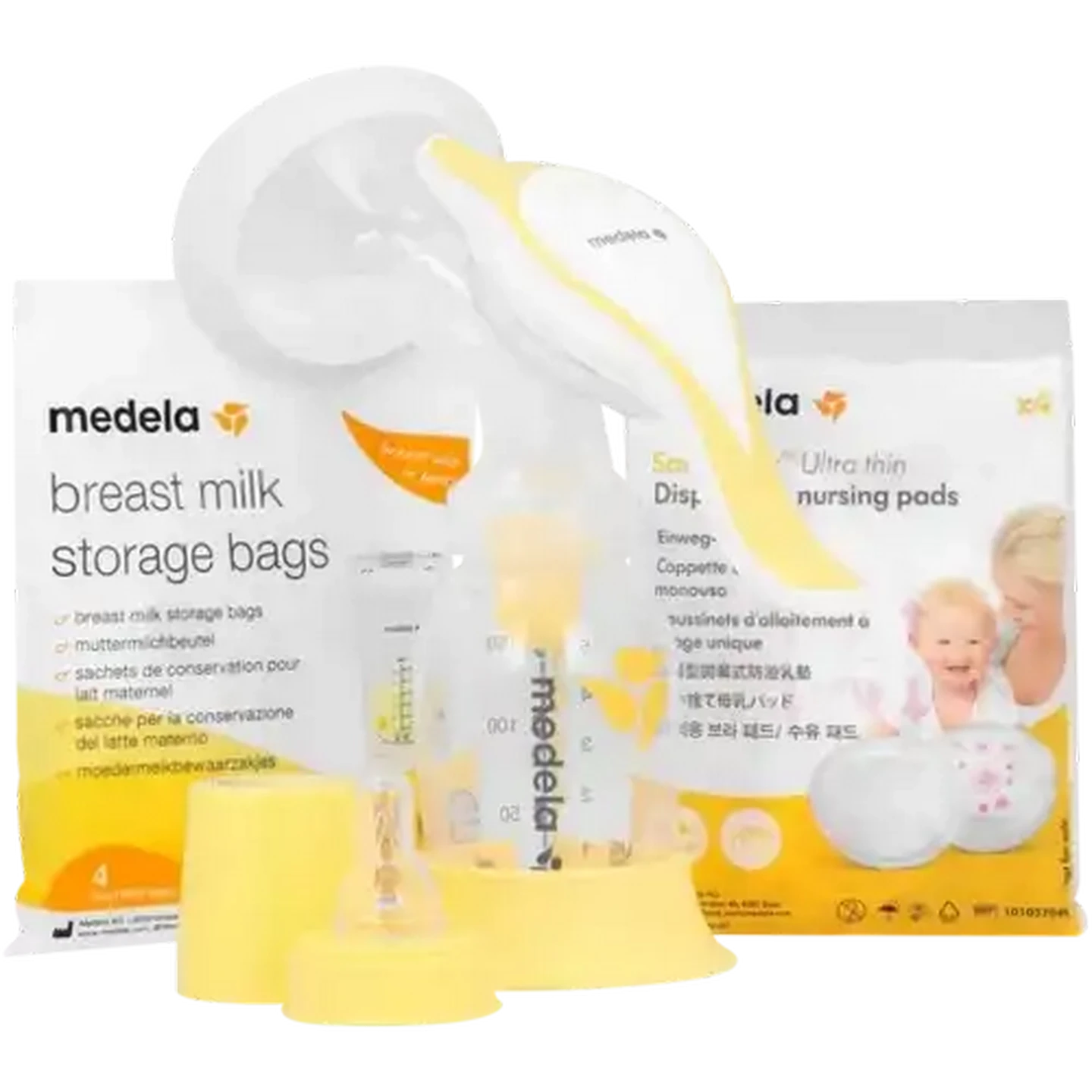Image of Medela Manual Harmony Essentials Breast Pump Set