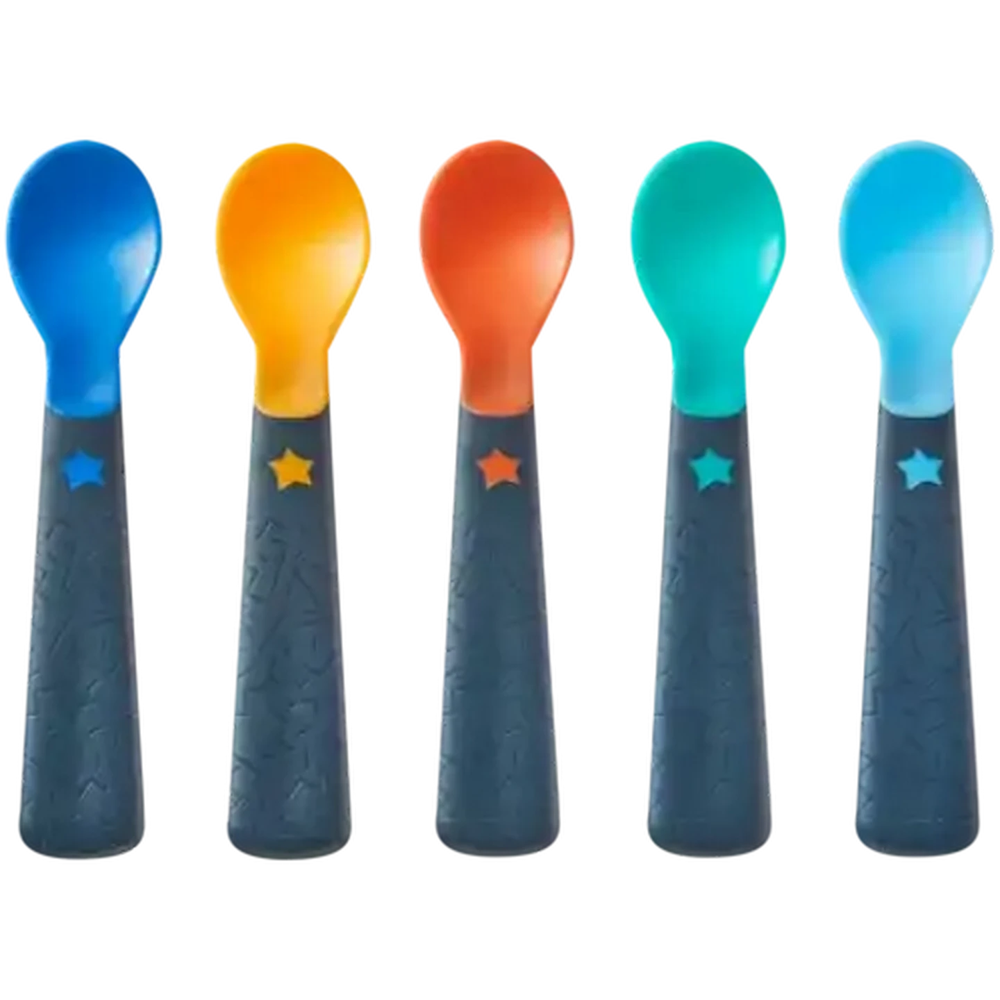 Image of Tommee Tippee Easigrip Self Feeding Spoons 5-Pack