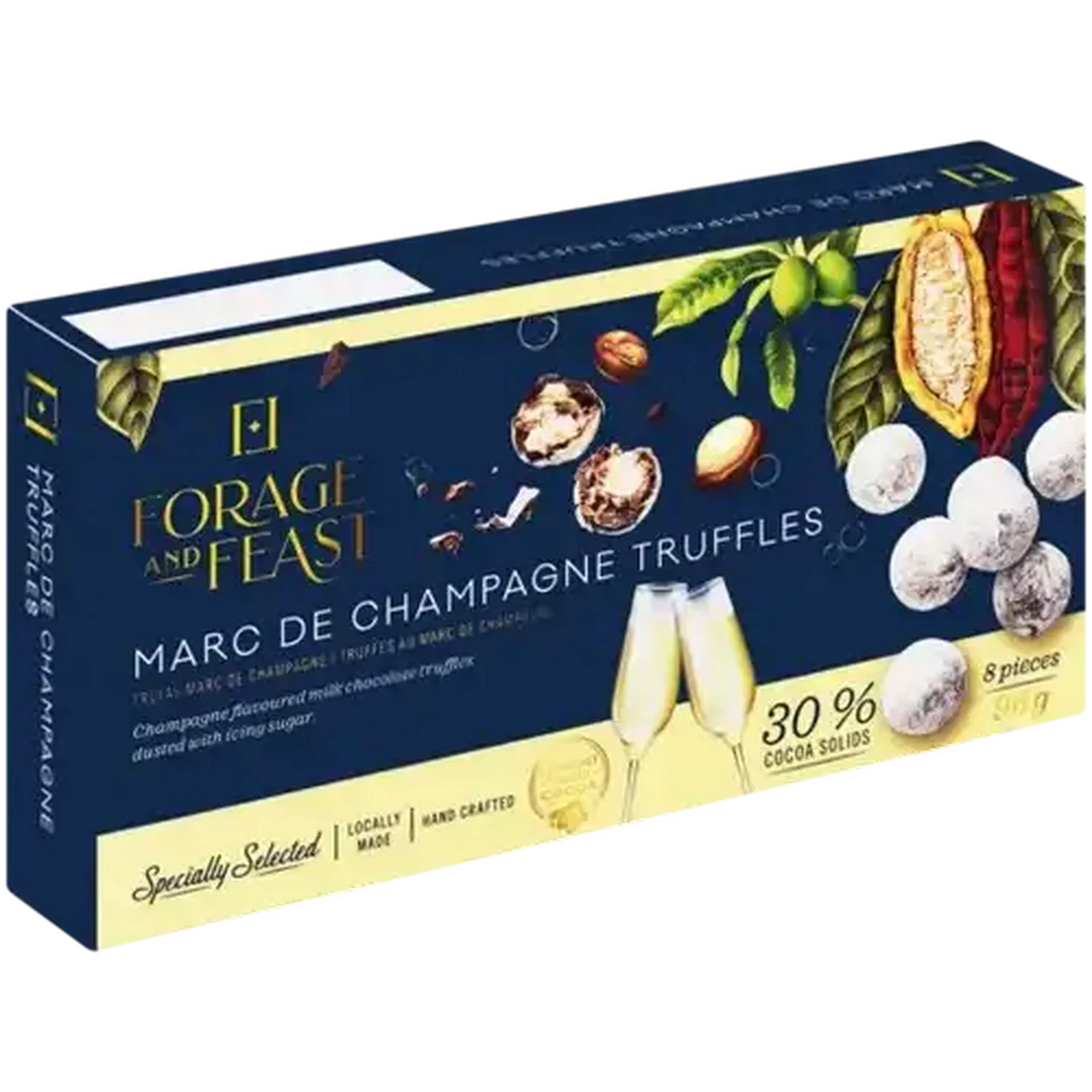 【INFINITE MASS】8枚セット Shoprite ZA | Forage And Feast Marc de Champagne Truffles 8 Piece