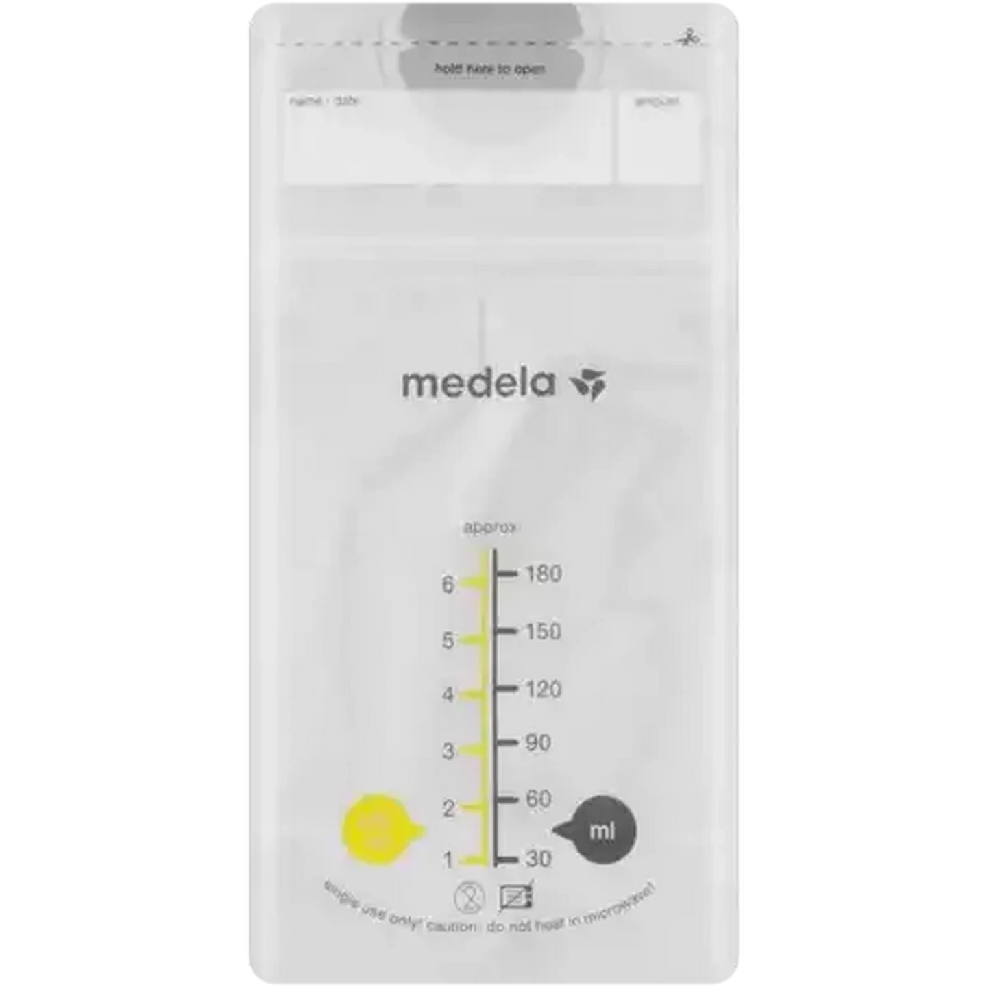 Image of Medela Milk Storage Bags 50-Pack 180ml
