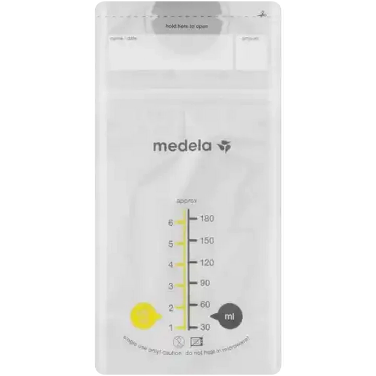 Image of Medela Milk Storage Bags 50-Pack 180ml