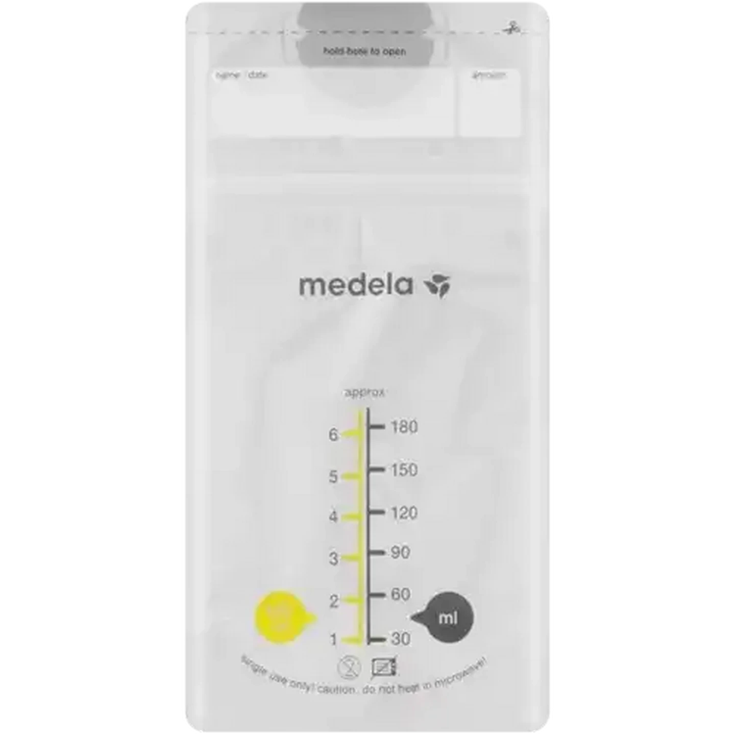 Image of Medela Milk Storage Bags 50-Pack 180ml