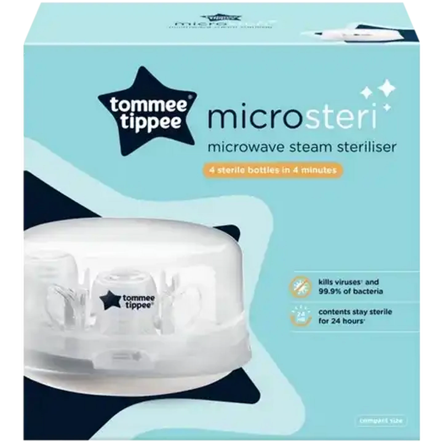 Image of Tommee Tippee Microwave Steam Steriliser