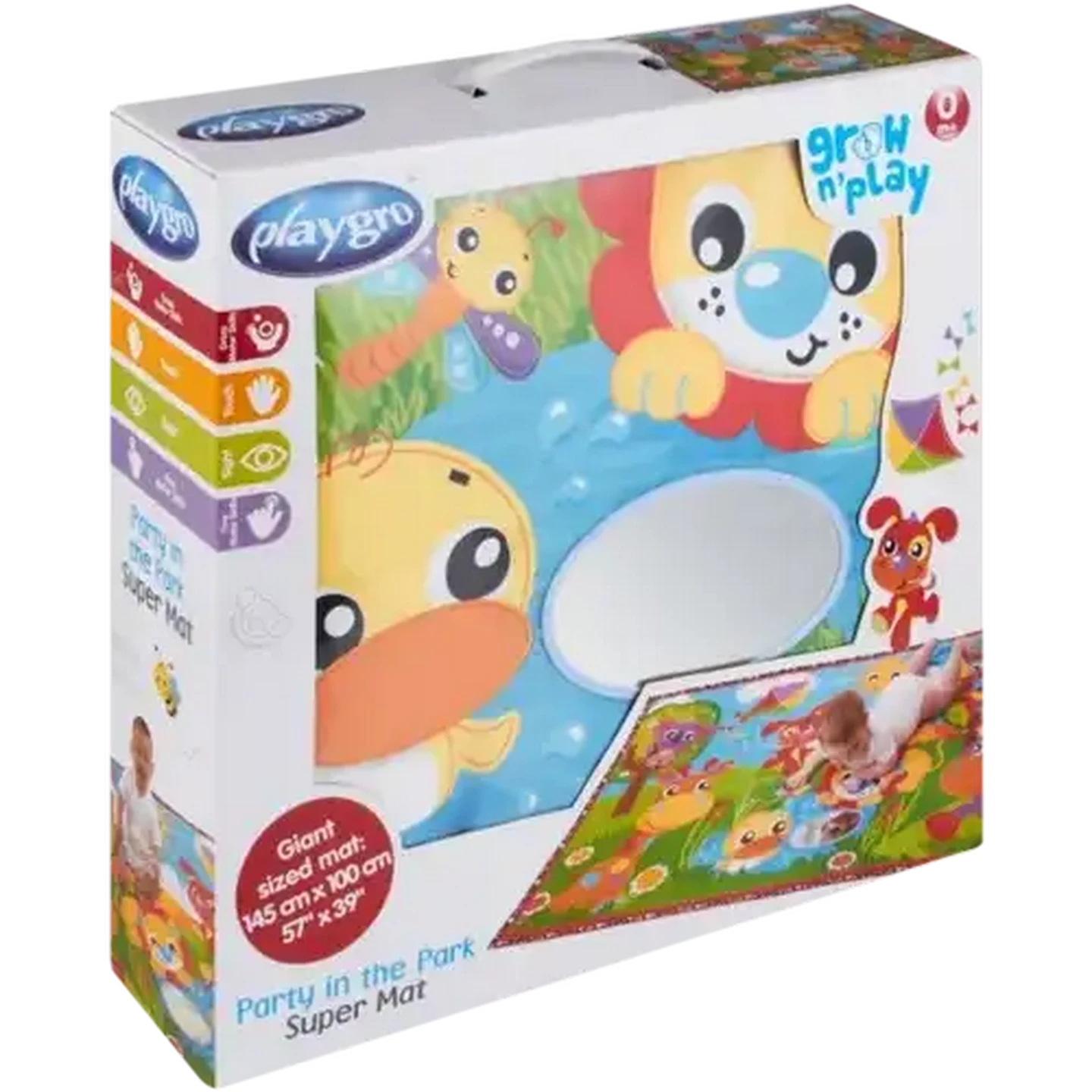 Image of Playgro Party in the Park Play Mat 145cm x 100cm