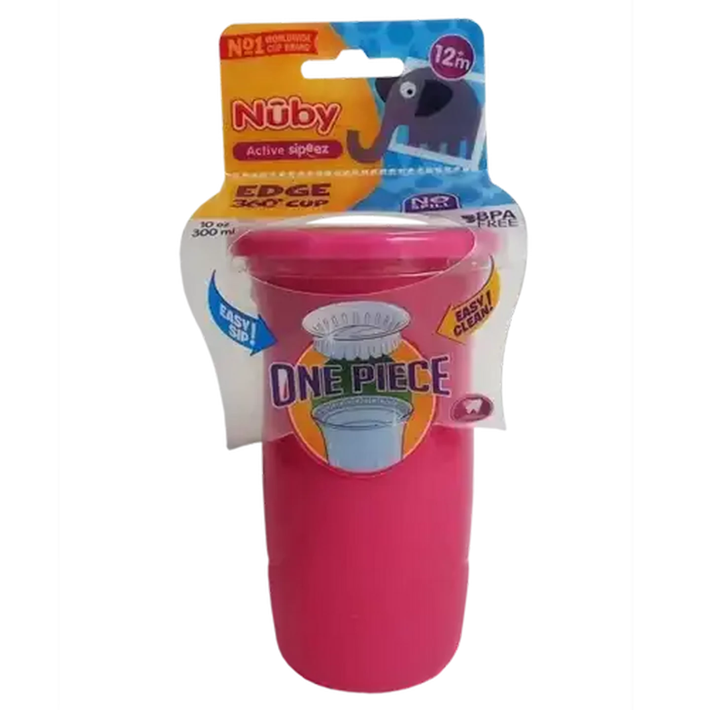 Image of Nûby Wonder Cup 12M+ Pink