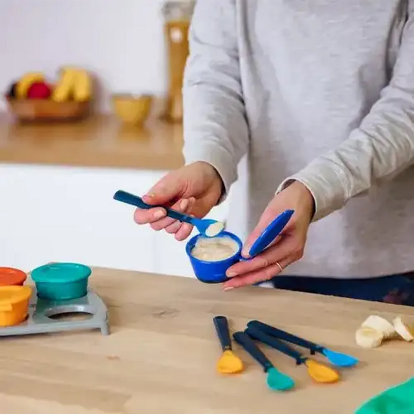 Image of Tommee Tippee Softee Weaning Spoons 5-Pack
