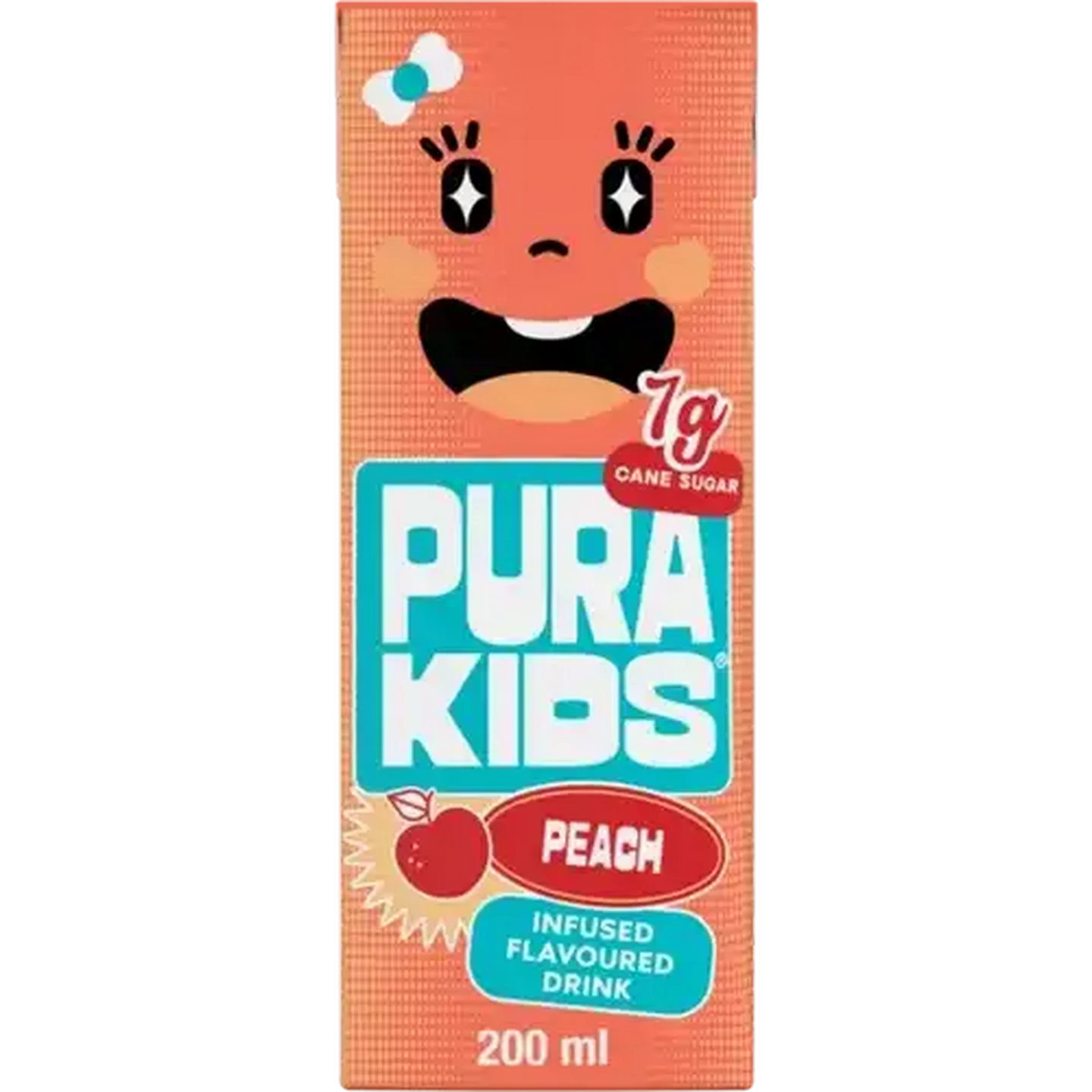 Image of PURA Kids Peach Flavoured Infused Drink 200ml