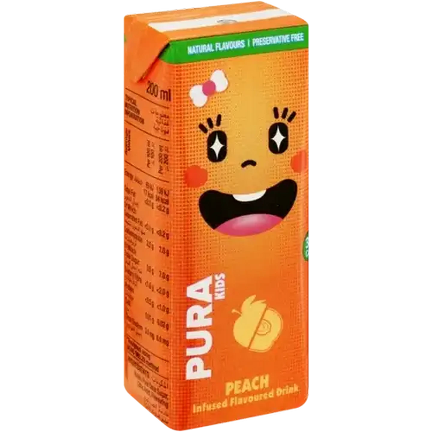 Image of PURA Kids Peach Flavoured Infused Drink 200ml