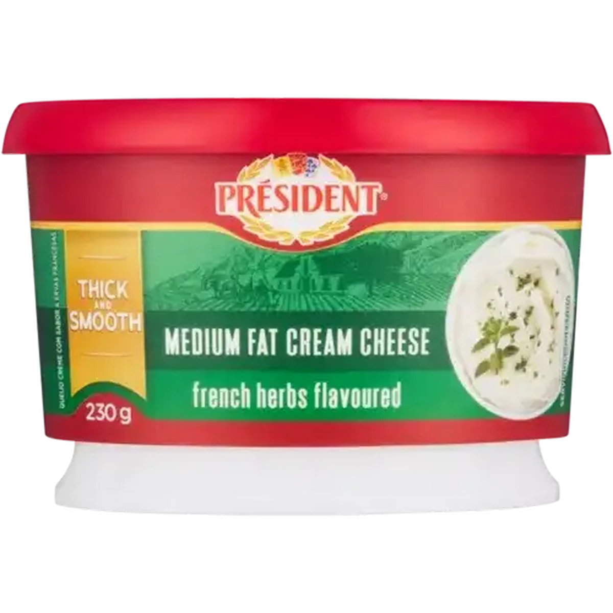 Checkers Sixty60 | Président French Herbs Medium Fat Cream Cheese 230g