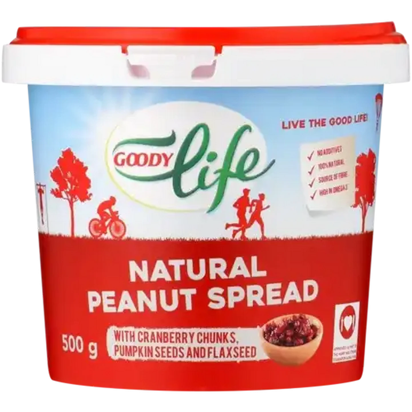Checkers Sixty60 | Goody Life Cranberry Natural Peanut Spread 500g