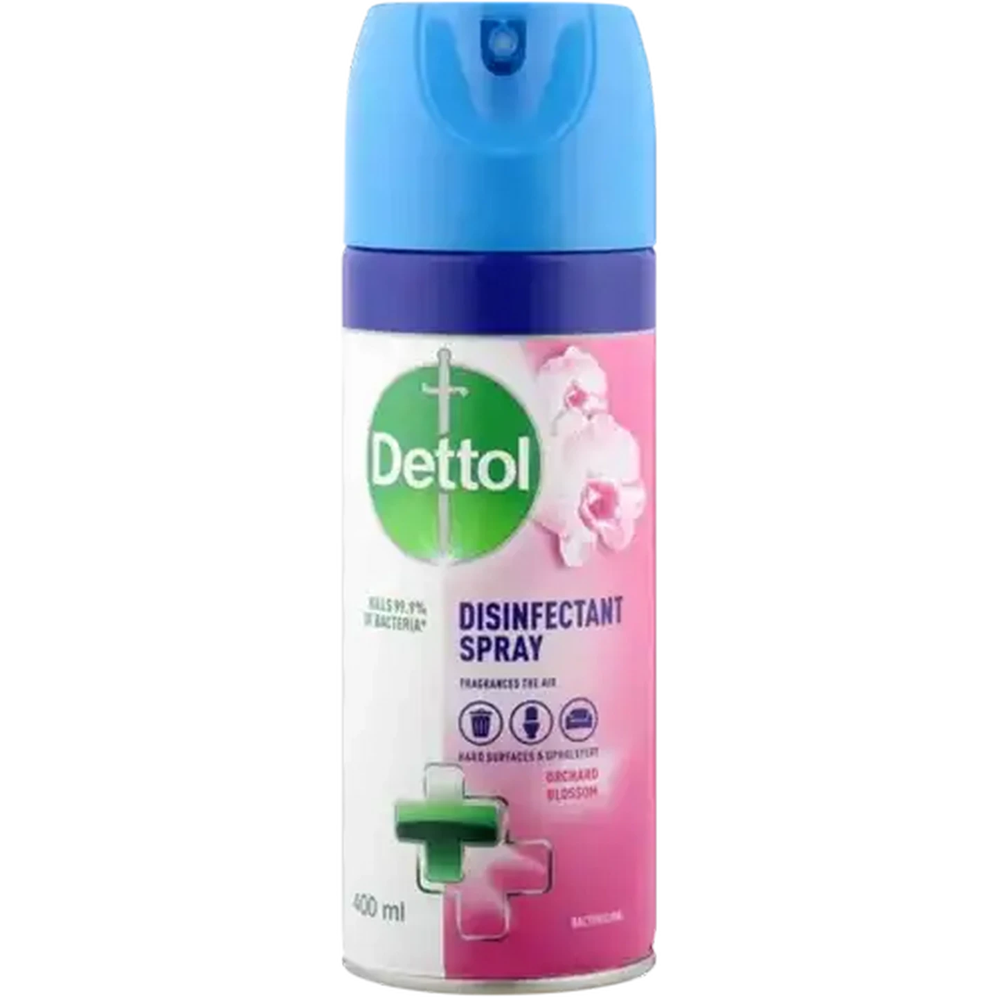 Image of Dettol Orchard Blossom Disinfectant Spray Aerosol 400ml